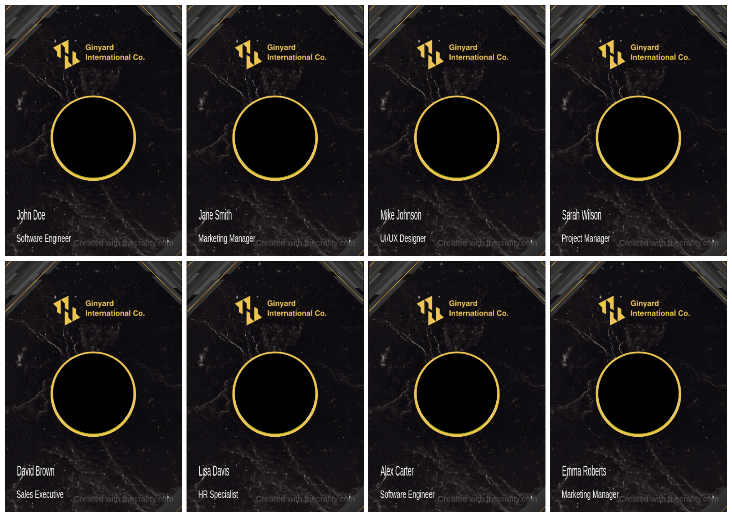 Generated ID Card Sample